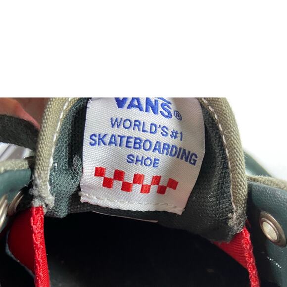 Vans Skate Era Scarab Military Men's Skate Boarding Shoes Size 7 Green - Picture 8 of 11